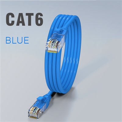 Cat6 Patch Cable 0.5-100m RJ45 Blue