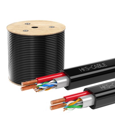 Cat5e with Power Cables 1000Ft