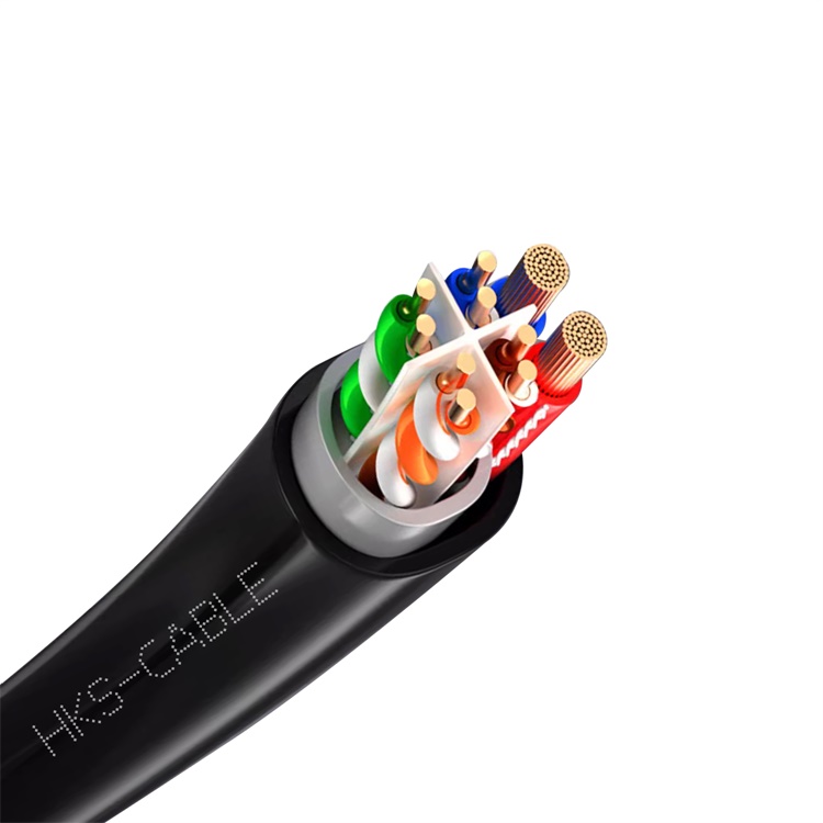 Cat6 with Power Cable